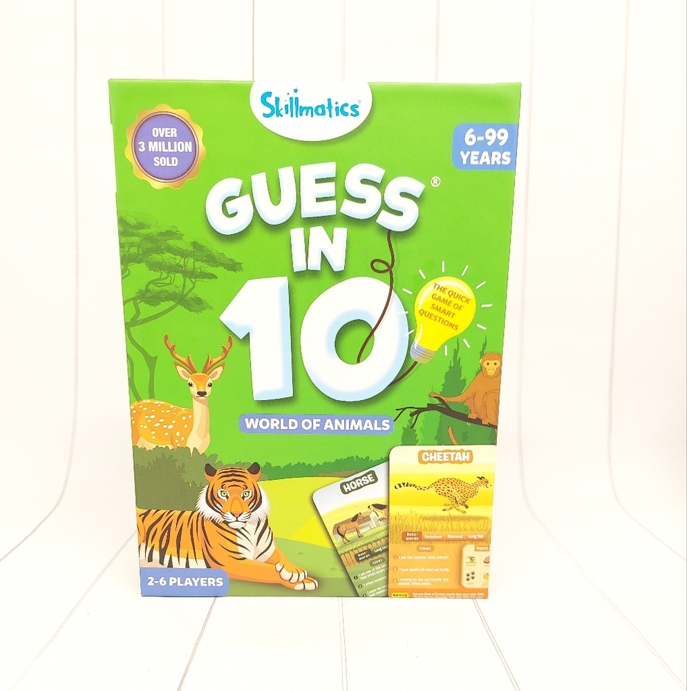 Skillmatics "Guess in 10. World of Animals"